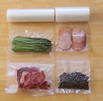 Simple Houseware Vacuum Sealer Bags 11'' x 50' Sous Vide Roll, 2-Pack - Image 5