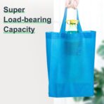 Custom Bags 100 pcs, Non-woven Tote Bags with Text, Pictures, Reusable Tote Bag in Full Color Printing, Perfect for Grocery Shopping, Gift Wrapping & Business Promotion - Image 9