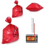 5 Pack Biohazard Bags Heavy Duty Thick Autoclavable Infectious Waste Bag Red Polypropylene Puncture Resistant 20 Gallon Biohazard Safety Bags Disposable Laboratory Sample Specimen Bag - Image 4