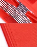 QWORK Medical Specimen Transport Bag, 4 Pack, Bio Transport, 6.75" x 10" x 5.75", Red - Image 6