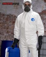 PACIFIC PPE Chemical Resistant Gloves, Heavy Duty Industrial Rubber Gloves, Resist Acid, Alkali and Oil, 12.6", Medium - Image 6