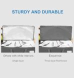 Three-layer Reinforced Moving Bags, 6 Pack Extra Large 93L 60lb Heavy Duty Moving Totes with Strong Zippers & Handles, Easy Open Lids, Water-Resistant, Storage Totes, Fold Flat - Image 5