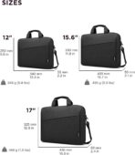 Lenovo Laptop Bag T210, Messenger Shoulder Bag for Laptop or Tablet, Sleek, Durable & Water-Repellent Fabric - Image 10