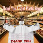 TashiBox Shopping Bags/Thank You Bags/Reusable and Disposable Grocery Bag - Measures 11.5"" X 6.25"" X 21"", 15mic, 0.6 Mil (308)", transparent (Bag-308) - Image 9