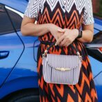 Semetall 2Pcs PU Leather Handbag Handles, Braided Replacement Purse Straps With Gold Spring Buckle for DIY Making, Black and Brown, 11.8" - Image 7