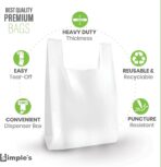 Simple's Household T- shirt bags, (50 Count) - Image 6