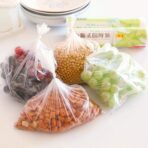 14" X 20" Plastic Produce Bag on a Roll, Clear Food Storage Bags for Bread Fruits Vegetable, 350 Bags/Roll (4 Rolls) - Image 5