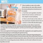 Super Large Sous Vide Bags15pcs kit,BPA Free Reusable Vacuum Sealer Bags and 2pcs Sealing Clips for Food Storage and Sous Vide Cooking(11.8x13.4in/30x34cm) - Image 6