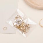 joybest 1000 Pack - 4 x 6 Inch Clear Cellophane Bags, Self Sealing Cello Plastic Poly Bags for Cookie, Treats, Candy, Bakery, Party Favors - Image 6