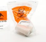 Specimen Biohazard Bags with Extra Pocket 6"x9" (Qty 100 bags) by BioRx Sponix - Image 3