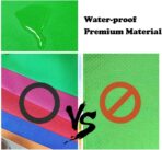 Muka 6 PCS Non-woven Die-cut Handle Tote Bag Heat Sealed Shopping Bag Goodie present Bag for Merchandise Packaging-Black-12"x16" - Image 4