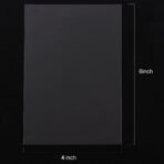 FgfAk 200 Pcs 4x6 Inches Clear Flat Cello/Cellophane Treat Bags Good for Pastry,Bakery,Cookie,Candy and Dessert - Image 3