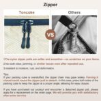 8-Piece Packing Cubes for Travel, Mesh Luggage Organizers with Shoe Bag, Toiletry Bag, Laundry Pouches, 4 Sizes (XL/L/M/S) for Suitcase Organization, Men Women Kids, Beige - Image 4