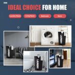 Caroeas 90L Laundry Basket (13 Colors), Waterproof Laundry Hamper, Laundry Bag with Padded Handles, Clothes Hamper Stands Up Well, Collapsible Laundry Basket Easy Storage - Image 7