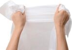 1.2 Gallon Compostable Trash Bags, Small Trash Bags for bathroom office kitchen, Strong Small Garbage Bags fit 4.5-5 Liter Trash Can,1 Gallon-1.5 Gallon,White Compost Bags - Image 9