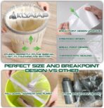 220 Counts Aklyaiap 4 Gallon Trash Bag,Tear & Leak Resistant Bathroom Biodegradable Small Garbage Can Bags Unscented for Home & Kitchen, 5Rolls, White - Image 5