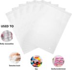 T Shirt Bags for Small Business, 100pcs 10x13 inch 3 mil Thick Frosted Zipper Bags for Clothes, Swimsuit Storage with Zipper, Vent Holes, for Shirt Packaging Clothing Packaging - Image 8