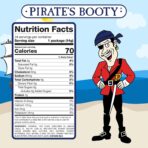 Pirate's Booty Aged White Cheddar Cheese Puffs, Gluten-Free, Kids Snacks, 0.5oz (24ct) - Image 4