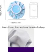 Hot and Cold Reusable Ice Bag for Sport Injuries Ice Pack for Injuries, Hot & Cold Therapy, Teeth Pain Cold Pack, Headaches Cold Ice Bag Hot Cold Therapy for Head Shoulder Back Knee 2PCS - Image 5