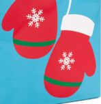 Hallmark Image Arts 8" Medium Christmas Gift Bags (8 Bags: Mittens, Snowmen, Christmas Trees, Peppermint Candy) for Kids, Teachers, Coworkers - Image 7