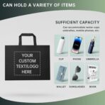 Custom Tote Bags Set of 50, Bulk Pack Grocery Shopping Travel Business Activities advertisement Reusable Bag - Image 5