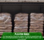 Farm Plastic Supply - Pallet Cover Bags 5 Pack - 3 Mil Clear (55" x 53" x 75") - Heavy Duty Construction Grade Strength Pallet Bags, Polyethylene Pallet Bags, Outdoor Protection, and Pallet Storage - Image 8