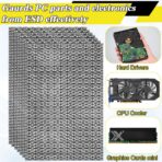 40 Pcs Large Anti Static ESD Bags with Anti-static Labels Open Top ESD Shielding Anti-Static Bag 16 x 24 inch/ 40 x 60 cm for Motherboards SSD HDD Hard Drive Laptop Electronic - Image 4