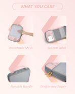 BAGSMART 6 Set /4 Set/2 Set Compression Packing Cubes for Travel, Lightweight Luggage Organizer Bags, Durable Space Saver Bags Travel Essentials - Image 7