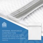 Muchfun 3Pcs Durable Honeycomb Mesh Laundry Bags for Delicates 16 x 20 Inches (3 Large) - Image 7