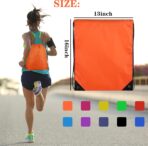 20 Colors Drawstring Backpack Bags Sack Pack Cinch Tote Sport Storage Polyester Bag for Gym Traveling - Image 4