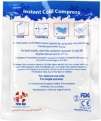 Case of 125 Instant Cold Packs, 5" x 6" (4" x 5" Cold Area) - Disposable Cold Compresses - No pre-Chilling Required for Quick, Effective First aid Treatment & Relief of Aches, Pains, Bumps & Bruises - Image 3