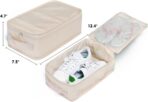 Travel Shoe Bags, Foldable Waterproof Shoe Puches Organizer-Double Layer (Multi-colored4) - Image 4
