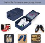 Travel Shoe Bags, Foldable Waterproof Shoe Puches Organizer-Double Layer (Multi-colored4) - Image 5