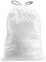 Plasticplace Custom Fit Trash Bags, Compatible with Simplehuman Code Q (50 Count), 13-17 Gallon Drawstring Garbage Liners, Heavy Duty Tear-Resistant - Image 4