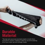 Tasker Contractor Garbage Bags 55 Gallon Heavy Duty 3 Mil (32 Count w/Ties) 60 Gal Contractor Bags 3 Mil. 55 Gallon Heavy Duty X-Large Black Trash Bags 50 Gal, - Image 8