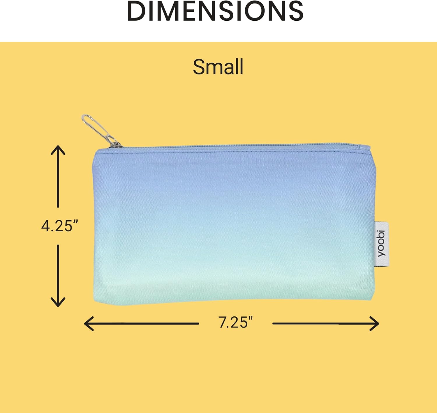 Yoobi Reusable Snack Bags – 3 Brightly Colored Food-Safe Lunch Bags in Various Sizes – Fun for Kids & Adults - Image 4