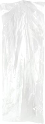 Hangerworld Pack of Clear Polythene Shirt Suit Dress Garment Clothes Cover Bags 80 Gauge (54" (50 Pack)) - Image 3