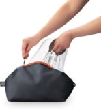 Large Compression Packing Cubes for Travel-Packing Cube Luggage Organizers 7 Piece Set for Checked Luggage-Ultralight, Expandable/Compression Bags by TRIPPED Travel Gear (Grey/Orange) - Image 10