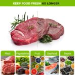 Bonsenkitchen Precut Vacuum Sealer Bags, 100 Gallon 11" x 16" Food Sealer Bags, Food Grade, BPA Free, Heavy Duty, Customized Vacuum Bags for Vac Storage, Meal Prep or Sous Vide Cooking, VB3214 - Image 7