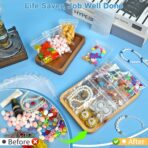 Valchoose Premium 2 X 3 in, Food Grade Safe, Small Poly Zipper Bags Reclosable, Heavy Duty 2Mil Small Baggies Clear, Easy Zip Open & Close, Locking Seal for Jewelry Ring Coins Beads Pill (100PCS) - Image 4