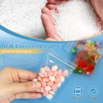 Valchoose Premium 2 X 3 in, Food Grade Safe, Small Poly Zipper Bags Reclosable, Heavy Duty 2Mil Small Baggies Clear, Easy Zip Open & Close, Locking Seal for Jewelry Ring Coins Beads Pill (100PCS) - Image 6