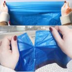 Medium Drawstring Garbage Bags, 8 Gallon, 110 Count/ 2 Rolls - Image 3