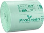 ProGreen Compostable Trash Bags, Extra Thick, Compost Kitchen Bin Bags, Food Scraps Yard Waste Bags, ASTM D6400 BPI and TÜV AUSTRIA Certified (6 Gallon, Pack of 100) - Image 7