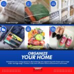 Extra Large Jumbo Size 3 Gallon Slider Storage Bags, 25 Bigger Resealable Extra Large Clear Plastic, 2 Mil Thick for Moving, Food Meal Preparation, Clothing, Toys, Shoes, Toiletries, Snacks - Image 9