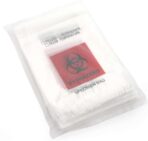 MediChoice Specimen Bag, Biohazard, Printed, Zip Closure, Polyethylene, 2 Millimeter, 8x10 Inch, Clear, 1314SB0810 (Case of 1000) - Image 3