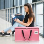 Extra Large Moving Bags with Zipper - Heavy Duty Tote for Packing Clothes, Durable Storage Bin Organizer, Multipack Set - Image 7