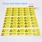 Resealable Antistatic Ziplock ESD Shielding Bags 50 Pcs (15x20 cm/6x8 inch) Anti Static for 3.5" HDD SDD Electronic Device - Image 7