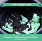 Reli. Compostable 33 Gallon Trash Bags | 80 Count Bulk | ASTM D6400 | Green | Eco-Friendly | For Compost - Image 3