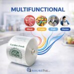 ASSUREPAK Clear Produce Bags Roll - 3000 bags - 15"x20" – (4 Rolls, 8 Microns) – for Grocery, Small Business, Reusable Produce Use, Food & Storage Needs, Garden Fresh, Narrow Profile, Kitchen Use - Image 6