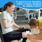Preboun 3 Rolls Small Ice Bags Disposable 9 x 7 Inch Storage Packs Easy to Tie Ice Mini Bags for Injuries Athletic Training Rooms - Image 7